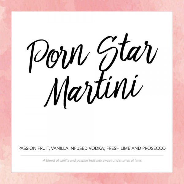 Porn Star Martini - Pink Label Eliquid