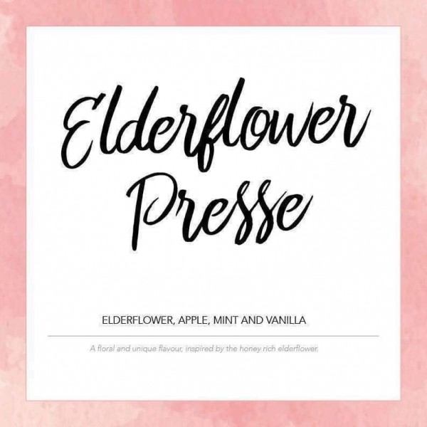 Elderflower Presse - Pink Label E-liquid 50ml