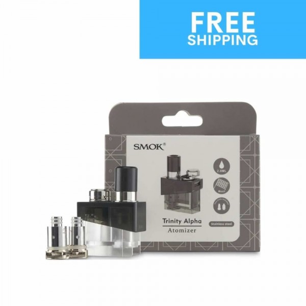 Smok Trinity Alpha Pods With 2 Coils