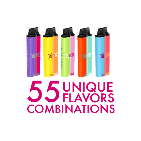 Passion | Element E-Liquids | KLIK KLAK Disposable Pod | Magnetised Mix N' Match Flavour 55 Combinations