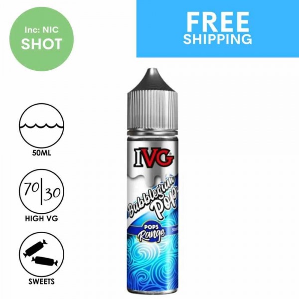 IVG Eliquid | Bubblegum Lollipop | 50ml