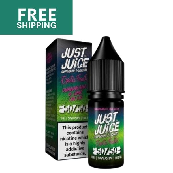 Just Juice 50/50 | Guanabana & Lime On Ice