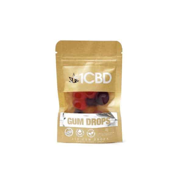 Fruit Flavoured Gum Drops By 1CBD 100mg