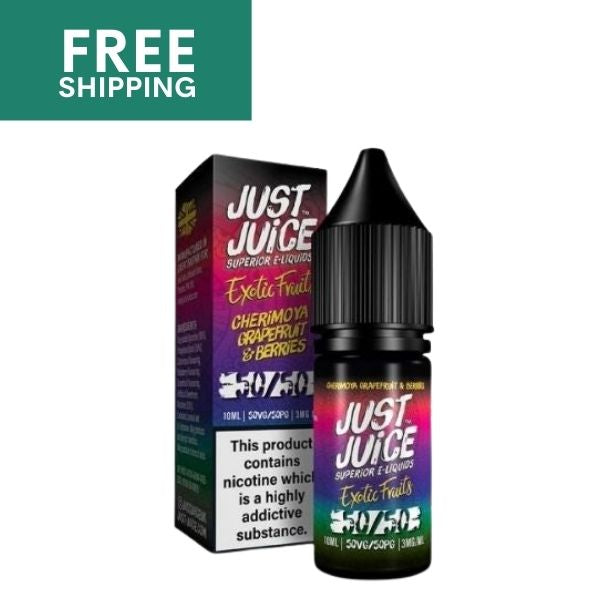 Just Juice 50/50 | Cherimoya Grapefruit & Berries