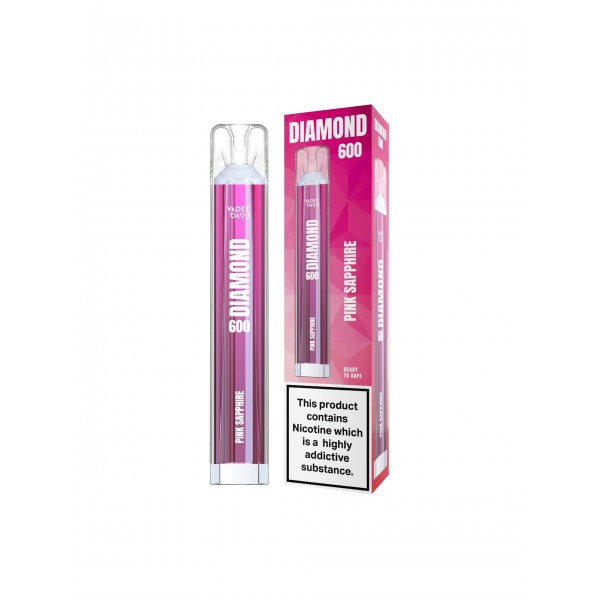 Pink Sapphire | Diamond 600 Bar Disposable