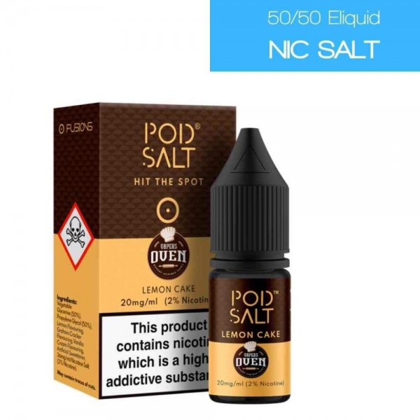 Pod Salt Fusions Lemon Cake