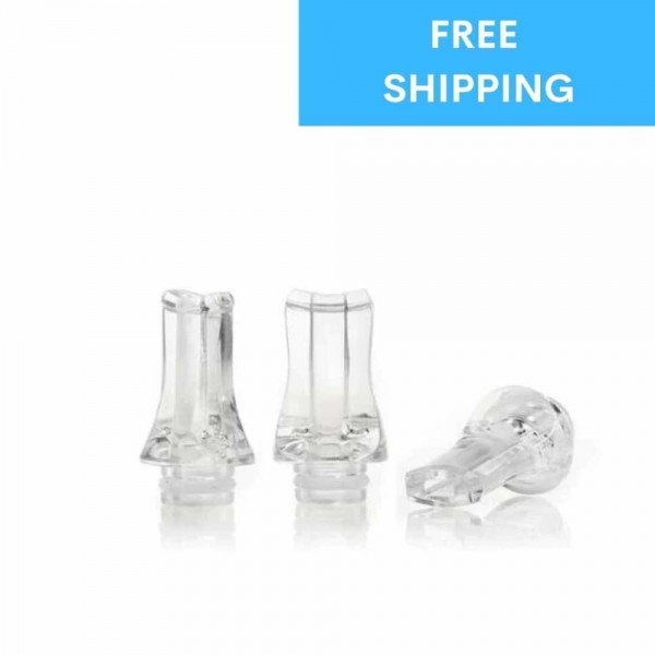 Plastic Flat Tapered Drip Tips