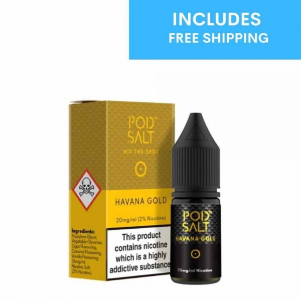 Pod Salt Havana Gold Eliquid