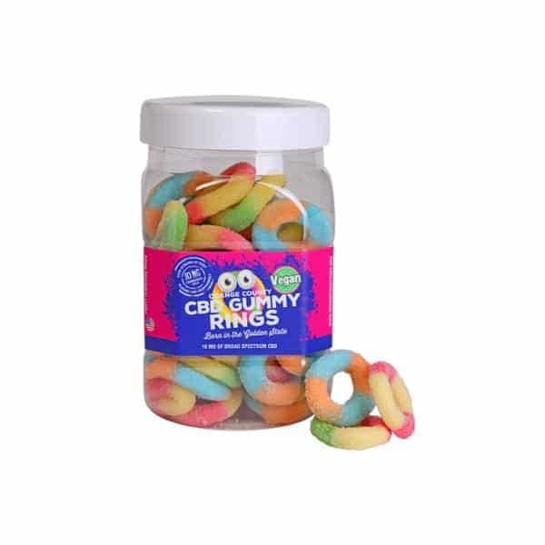 Gummy Rings By Orange County CBD (Large)