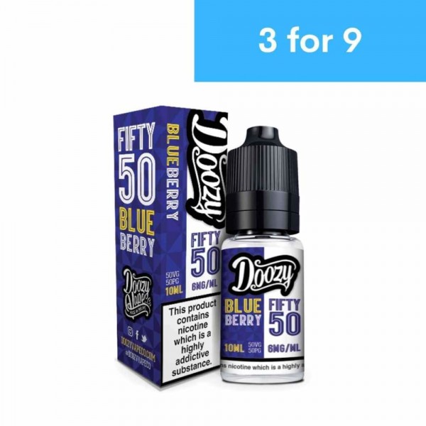 Doozy 5050 Eliquid Blueberry