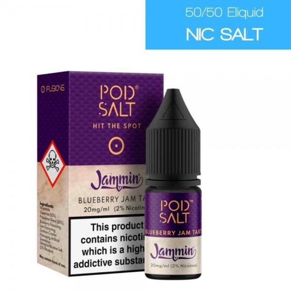 Pod Salt Fusions Jammin Blueberry