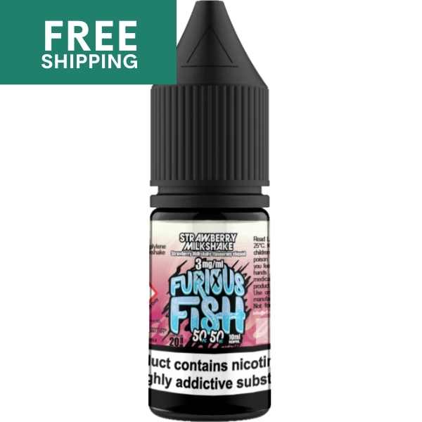 Strawberry Milkshake 10ml By Furious Fish