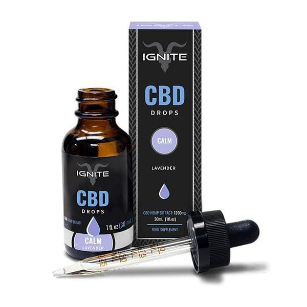 Ignite CBD Drops Calm - Lavender 30ml 1200mg